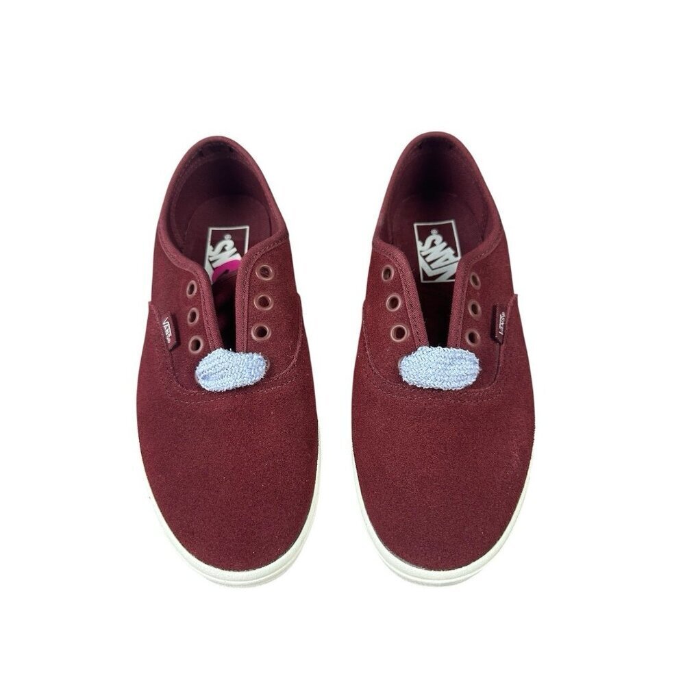 Vans Authentic Low Pro Fat Lace Port Royale Suede Shoes Men 4.5 Women 6 New